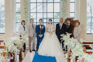 DRESS AND STYLESりんくう店_【大切な家族に晴れ姿を】ファミリー＆ペットも一緒に撮影♪