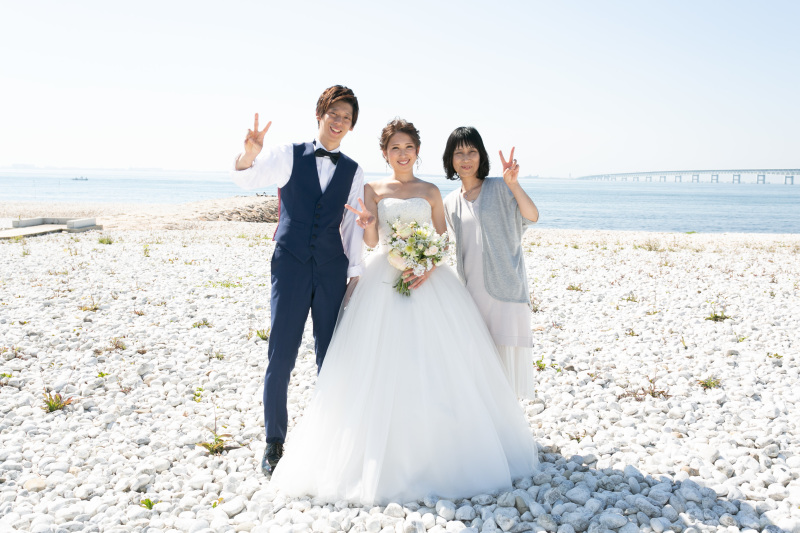 DRESS AND STYLESりんくう店_撮影前に打ち合わせができる