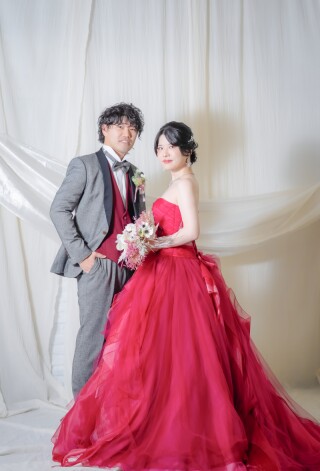 DRESS AND STYLESりんくう店_【洋装】天候の心配なし♪デザイナーズスタジオでフォトウェディング