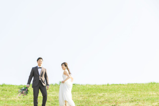 素敵なお二人と　とても楽しく撮影が進みました！