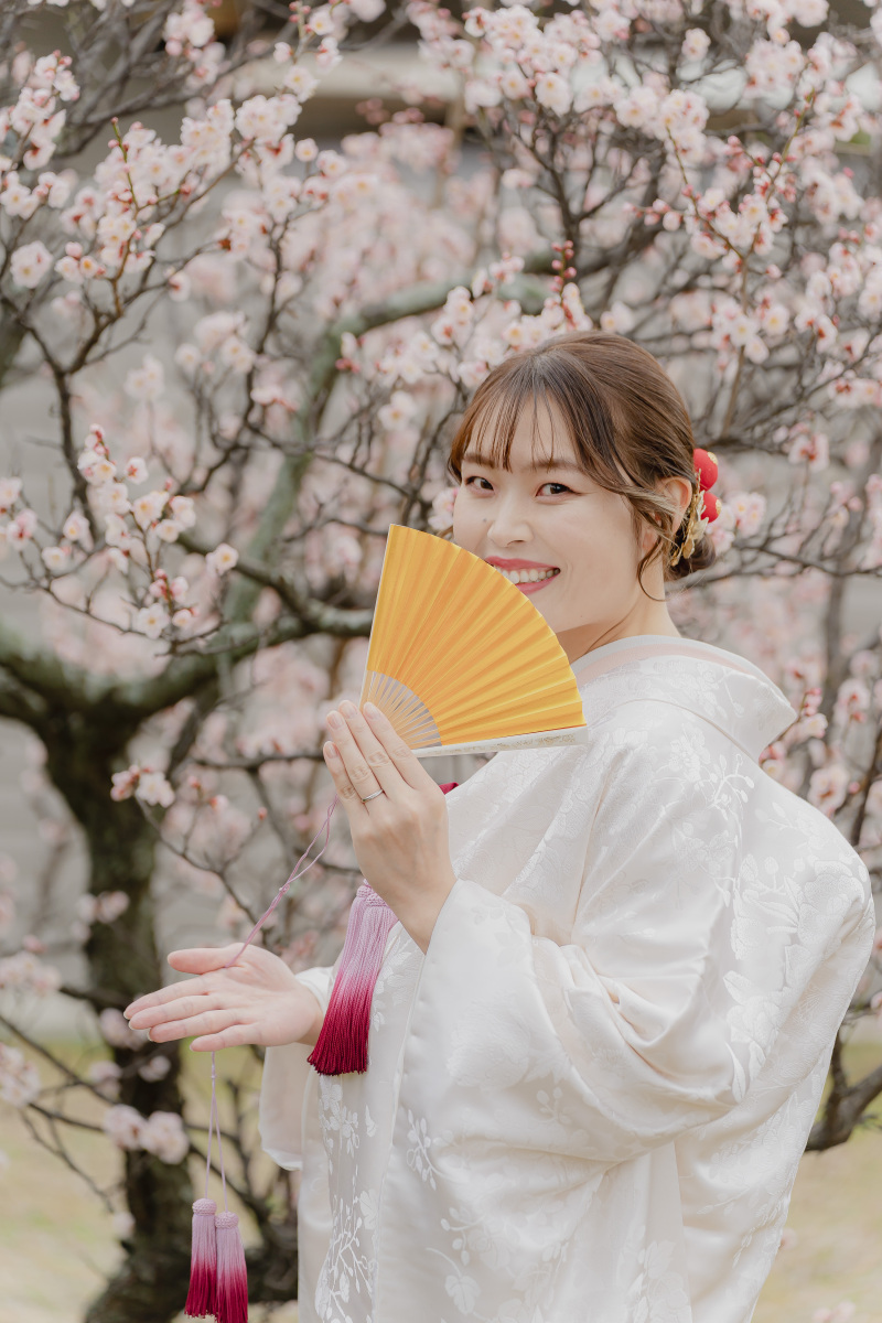 スタジオ撮影付【日本庭園 / 歴史的建造物】で気品溢れる和装フォト！データは大満足150カット♪