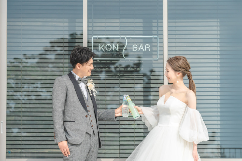 【朝夕食事付宿泊プラン】データ100カット付 館内&水上ステージ撮影 ハネムーンフォトウェディング