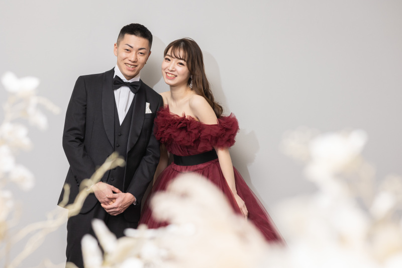 夢の【A by hatsuko endo】のカラードレスで写真が撮れる 100カットデータ付き