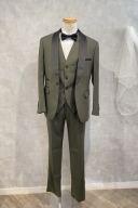 カーキ3ピース　M