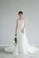 PRONOVIAS レーススレンダードレス