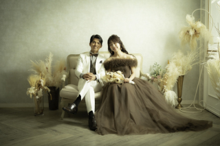 スタジオウェディング♡2着♡