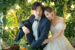 スタジオ撮影ウェデイング