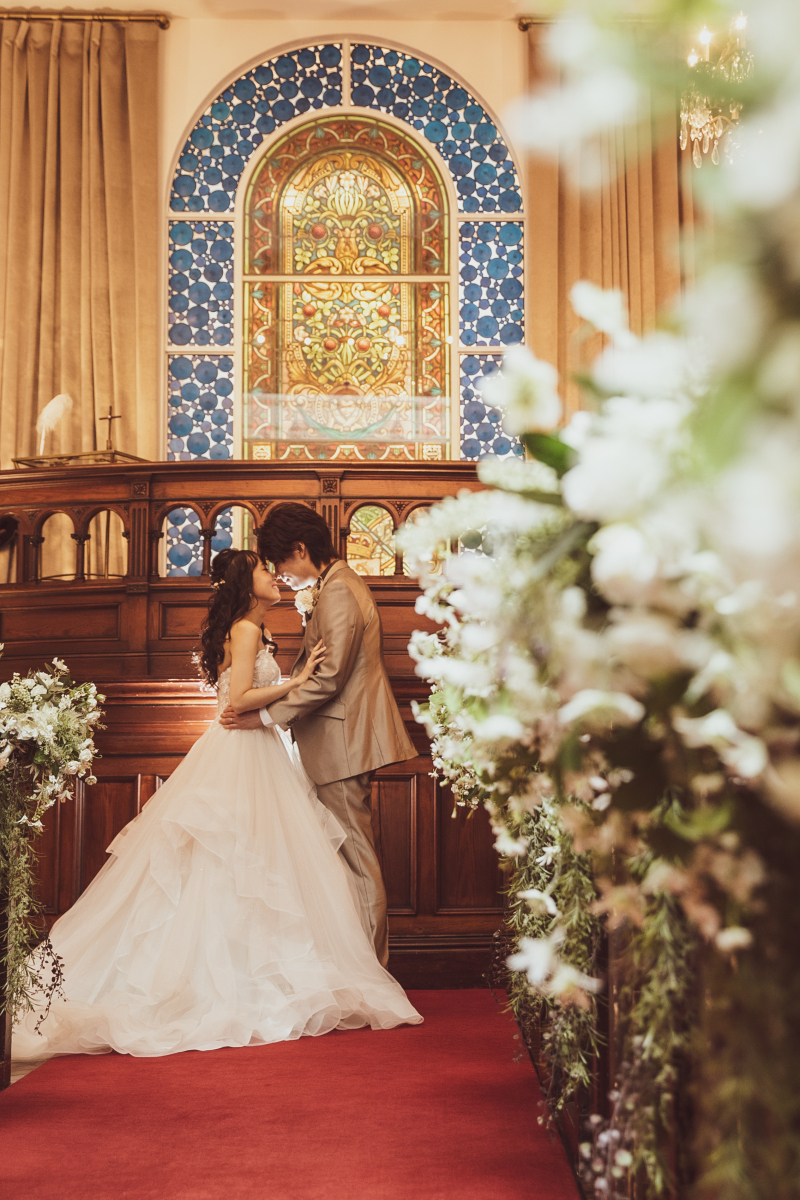 教会ウェディングフォト！