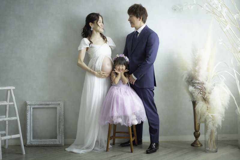 ファミリーマタニティフォト♡