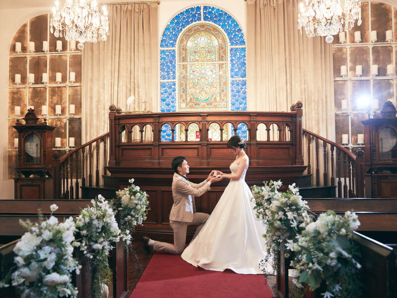 スタジオ＆教会ウェディングフォト♡
