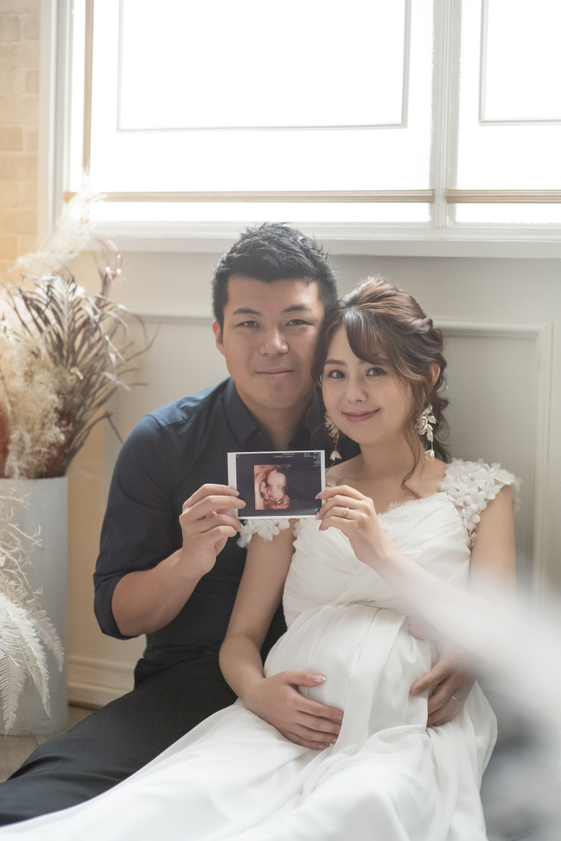 エコー写真と♡