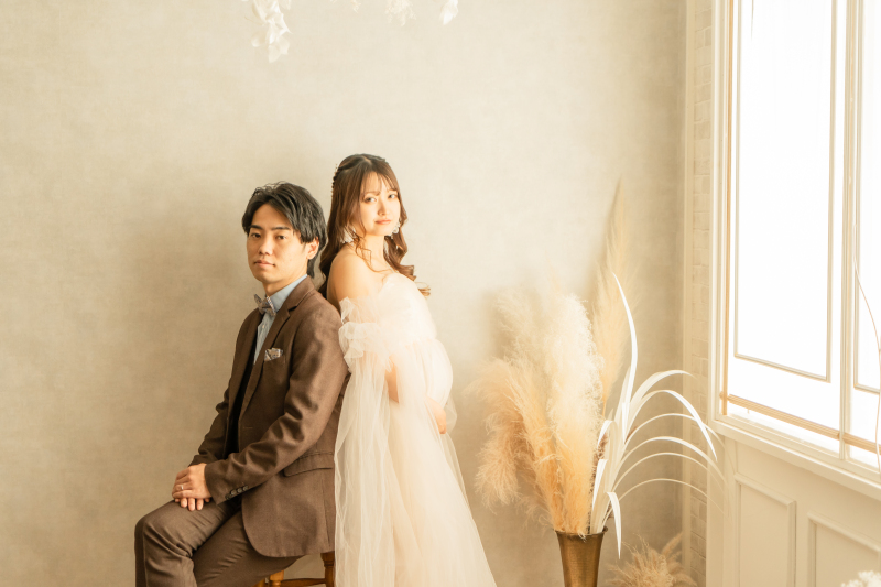 ご持参ドレスでマタニティフォト♡