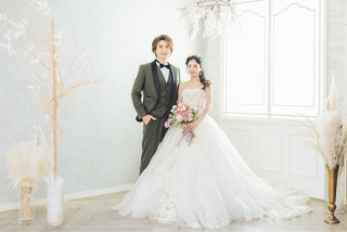 スタジオ2着❤︎ウェディングフォト