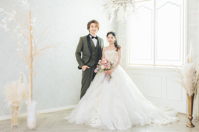 スタジオ2着❤︎ウェディングフォト