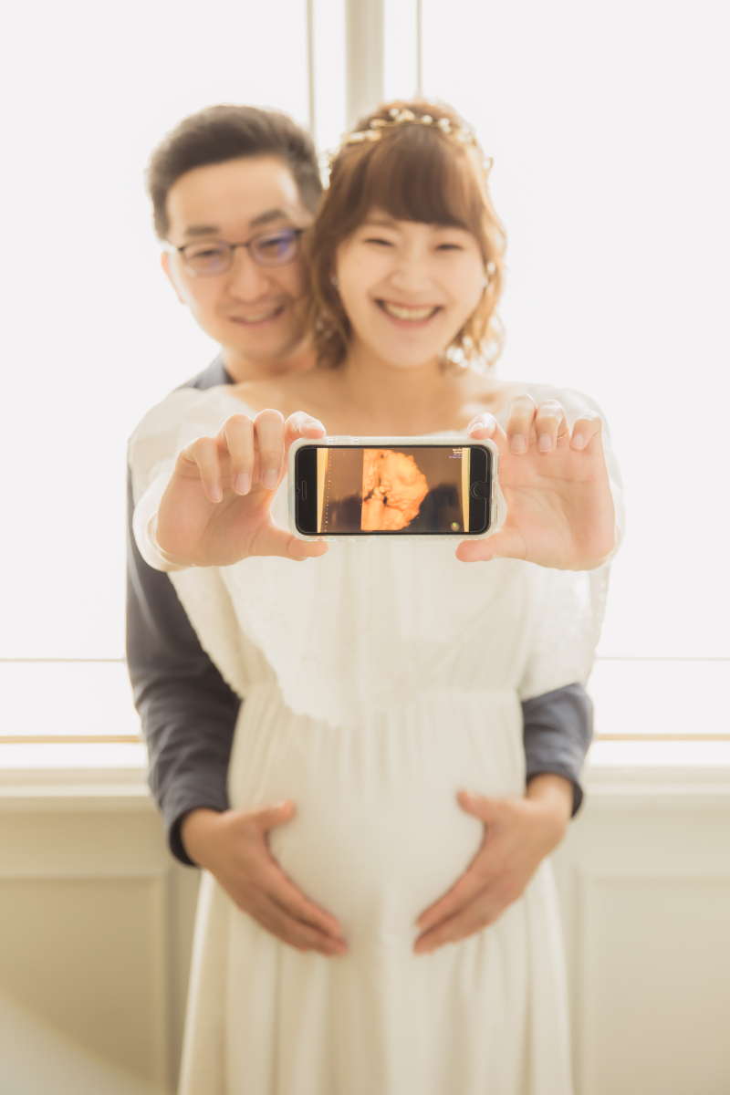 エコー写真と♡