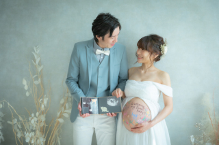 ペイント付き♡マタニティフォト