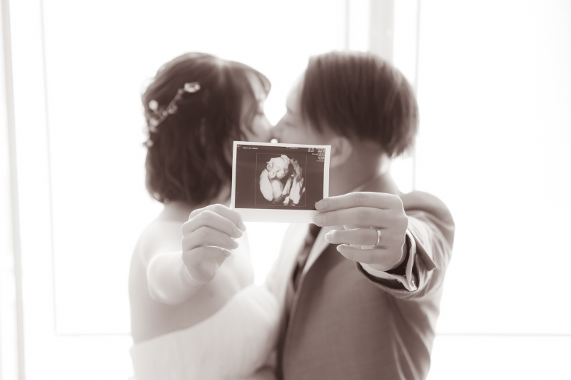 エコー写真と♪