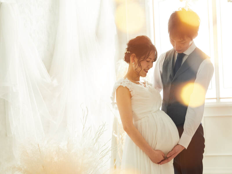 スタジオマタニティフォト