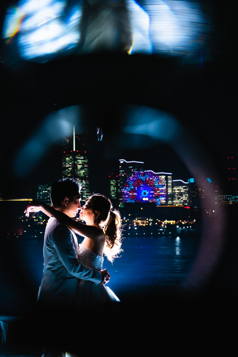 小物を使ってオシャレな一枚