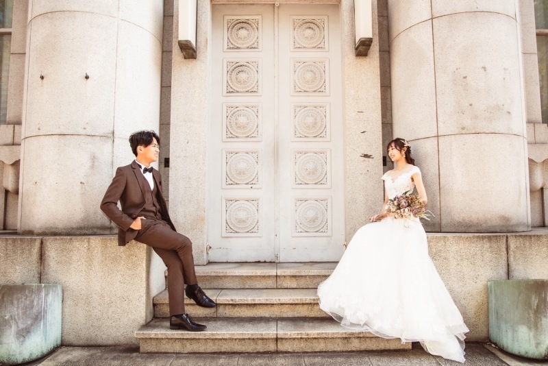 見つめ合うお2人…♡