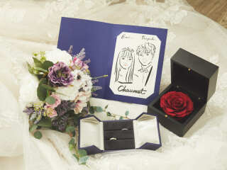 小物たくさん♡スタジオウェディング♡