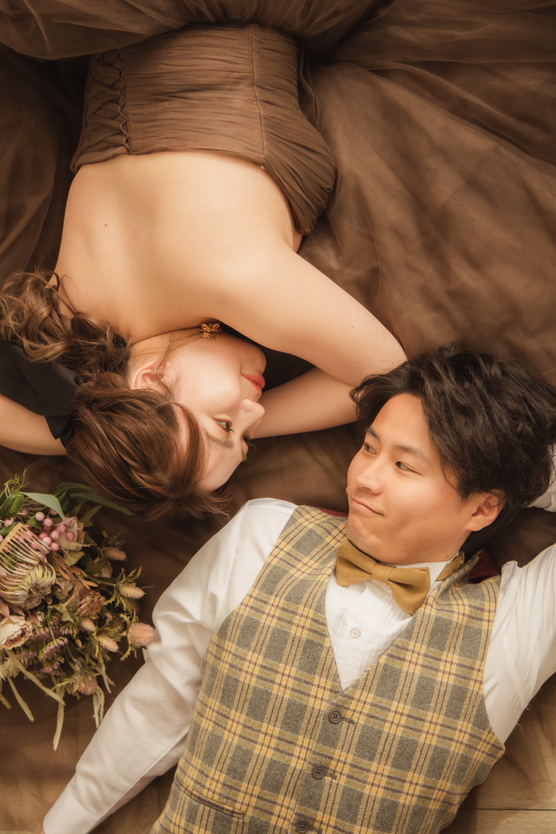 寝転びショット