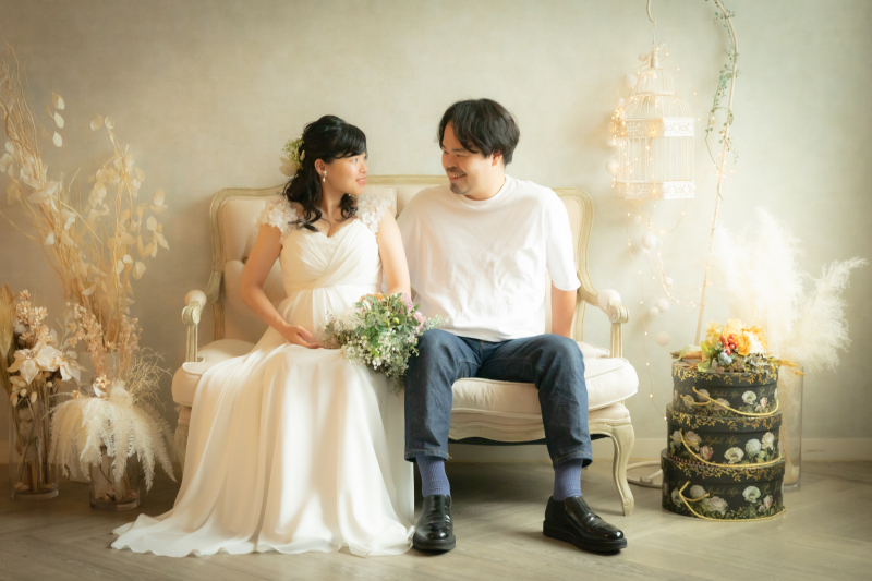 自然な雰囲気で