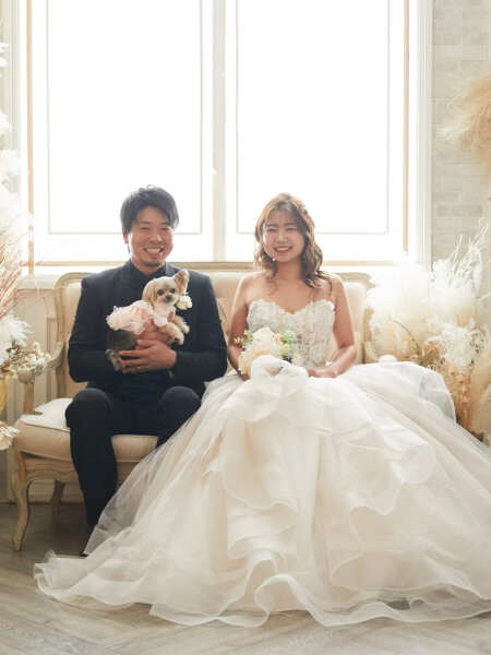 ワンちゃんと♡