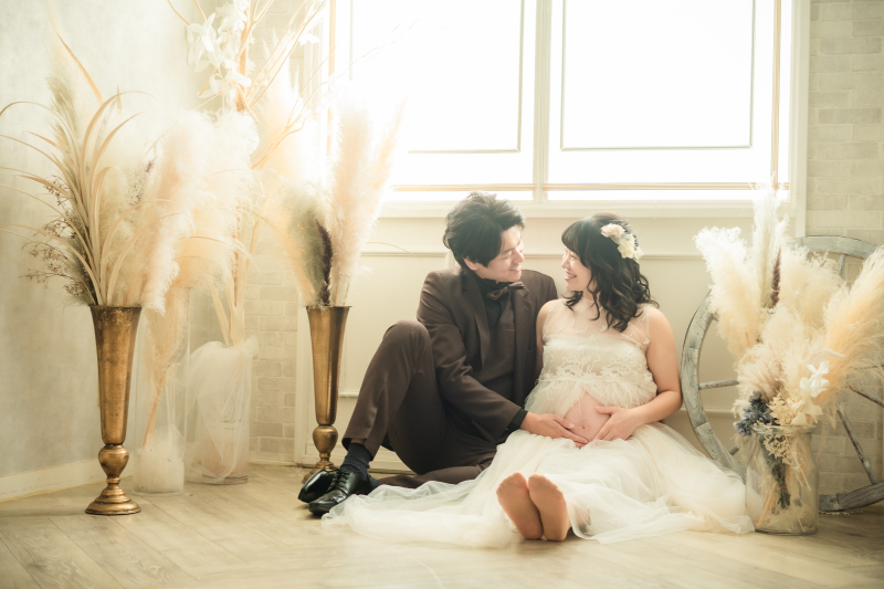 スタジオマタニティフォト