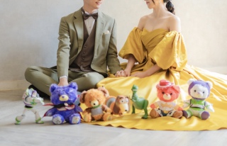 大切な人形たちと♡スタジオウェディング