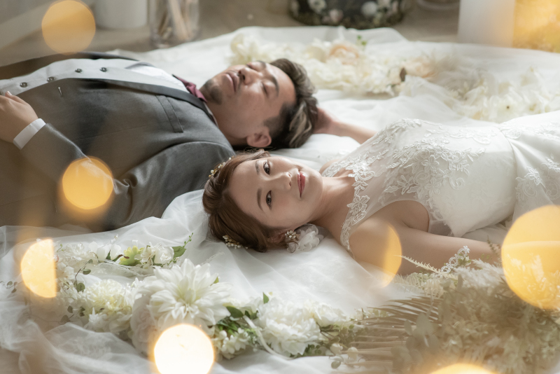 寝転びショット