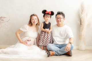 ファミリーマタニティフォト♡