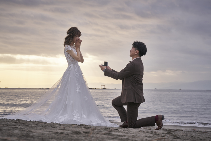 プロポーズシーン