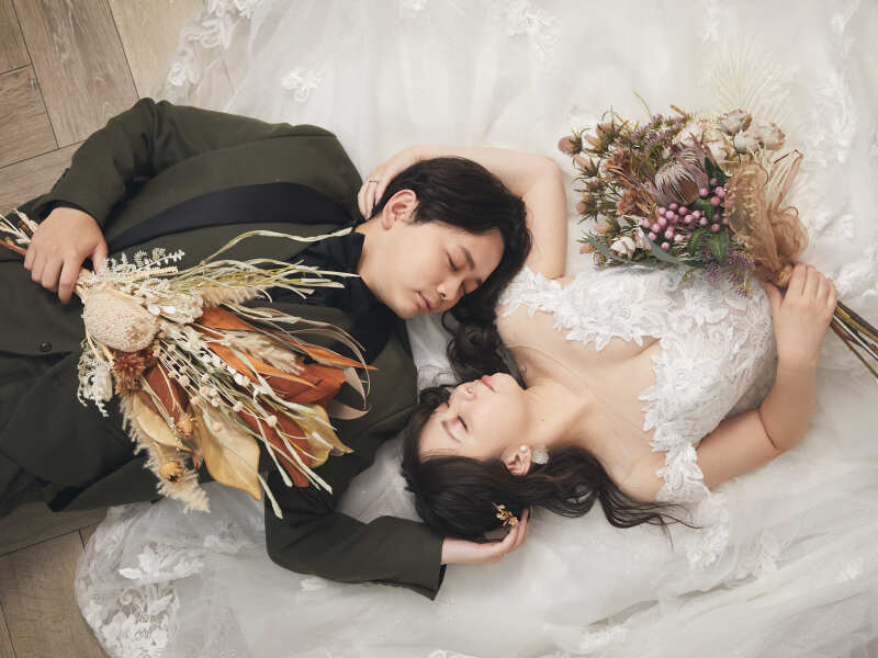 寝転びショット