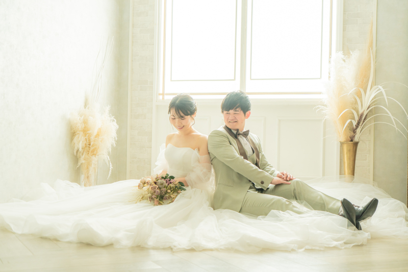 お持ち込みドレスでスタジオウェディング♡