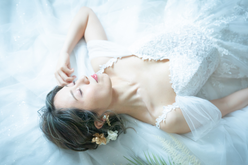 寝転びショット