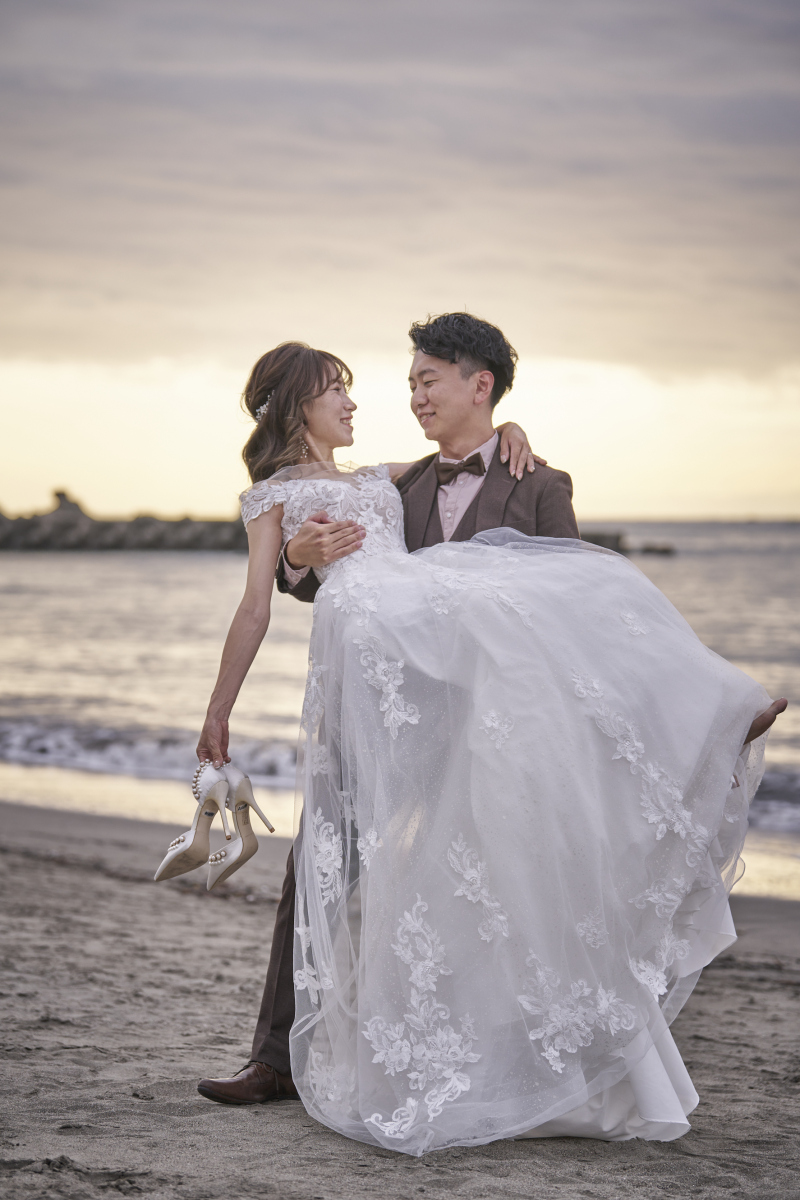 姫抱っこショット