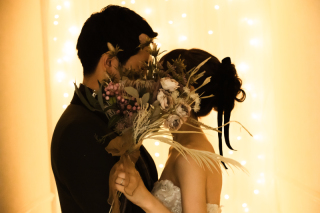 キラキラ✴︎スタジオウェディングフォト