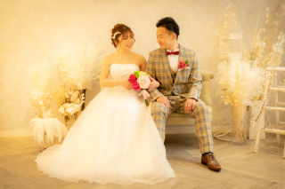 天気に左右されないスタジオウェデイングフォト♪