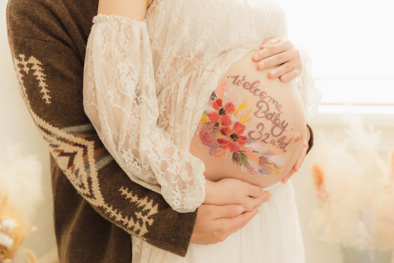 マタニティペイント♡スタジオマタニティフォト♡