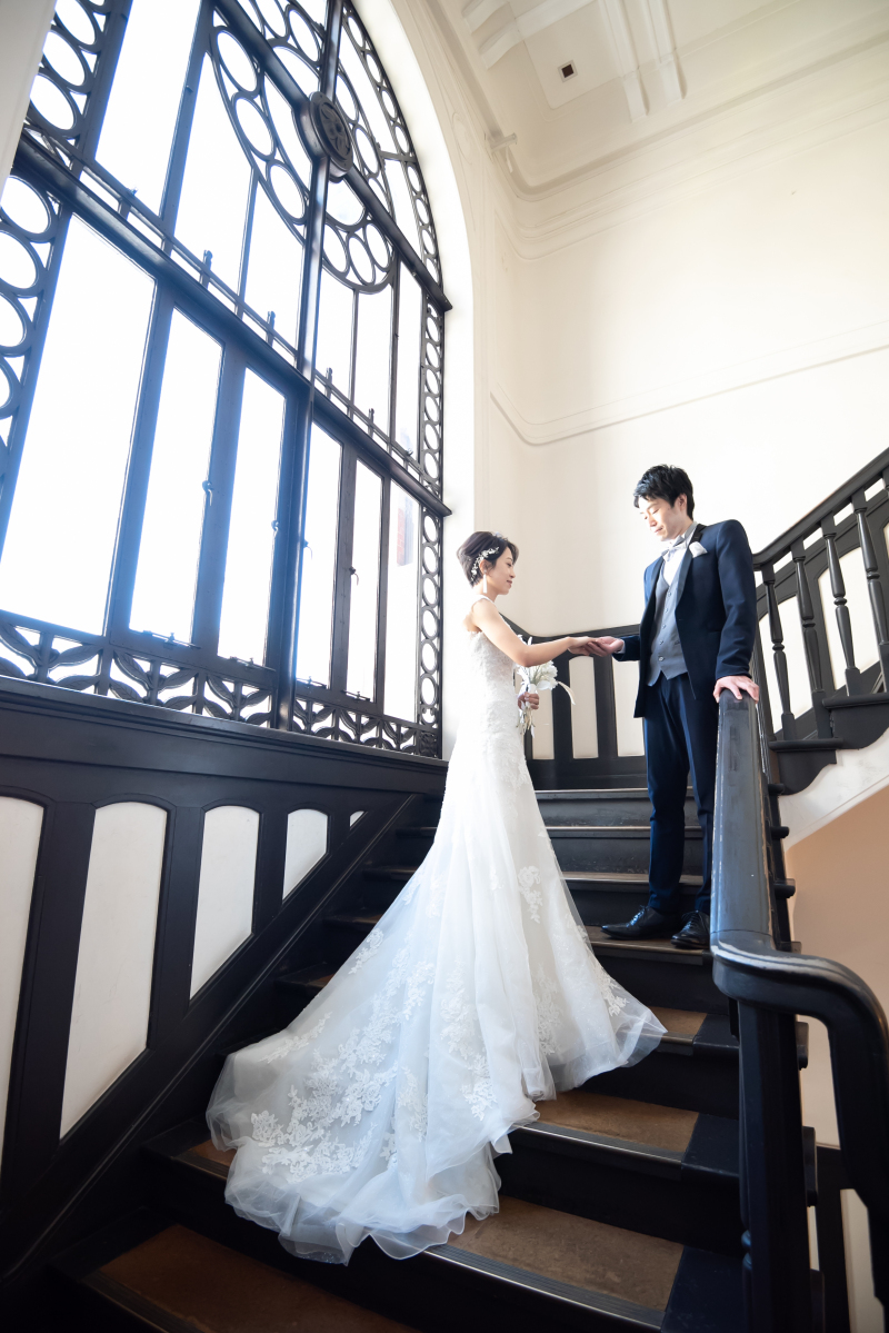 階段ショットもおすすめ