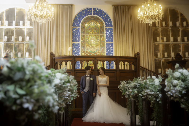 教会フォトウェディング♡