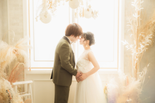 スタジオウェディング＆マタニティフォト♡