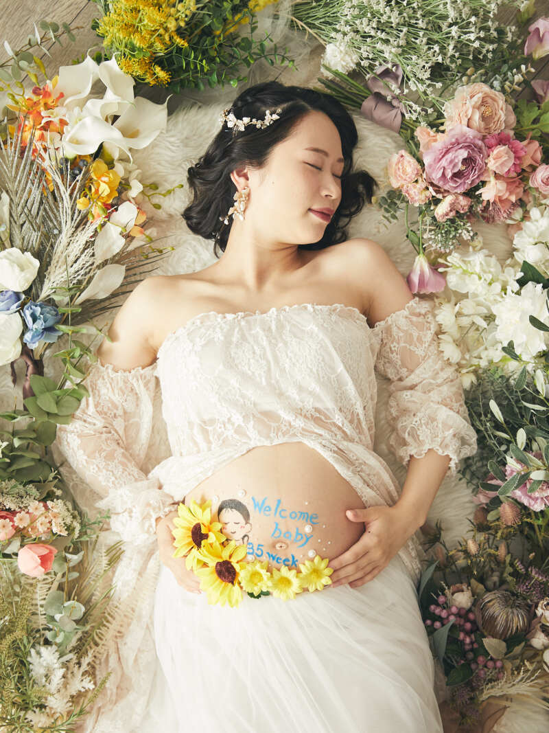 寝転びショット