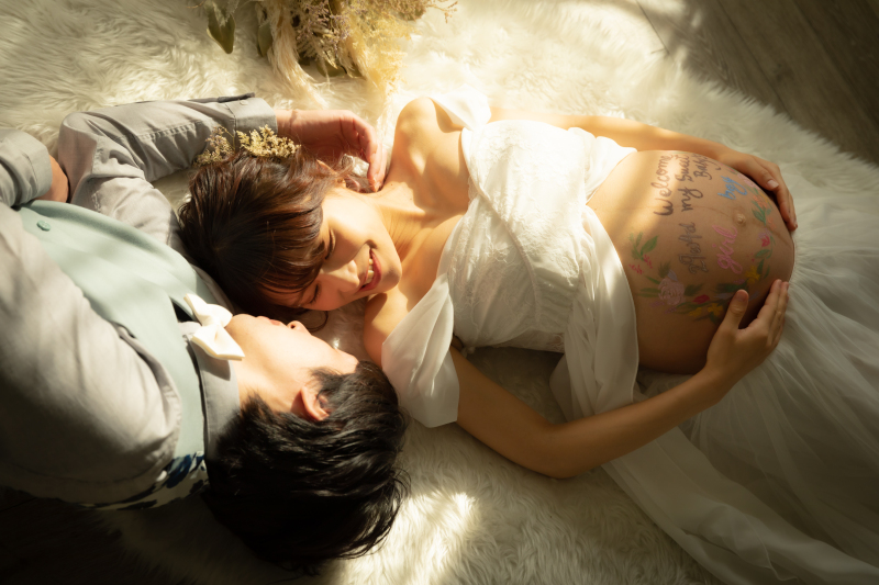 寝転びショット♪