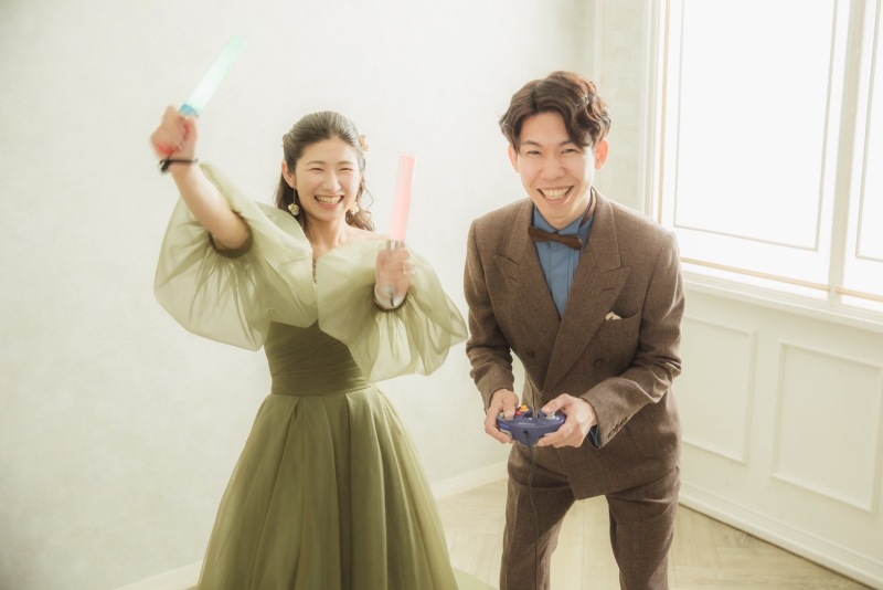 おふたりらしいお写真を