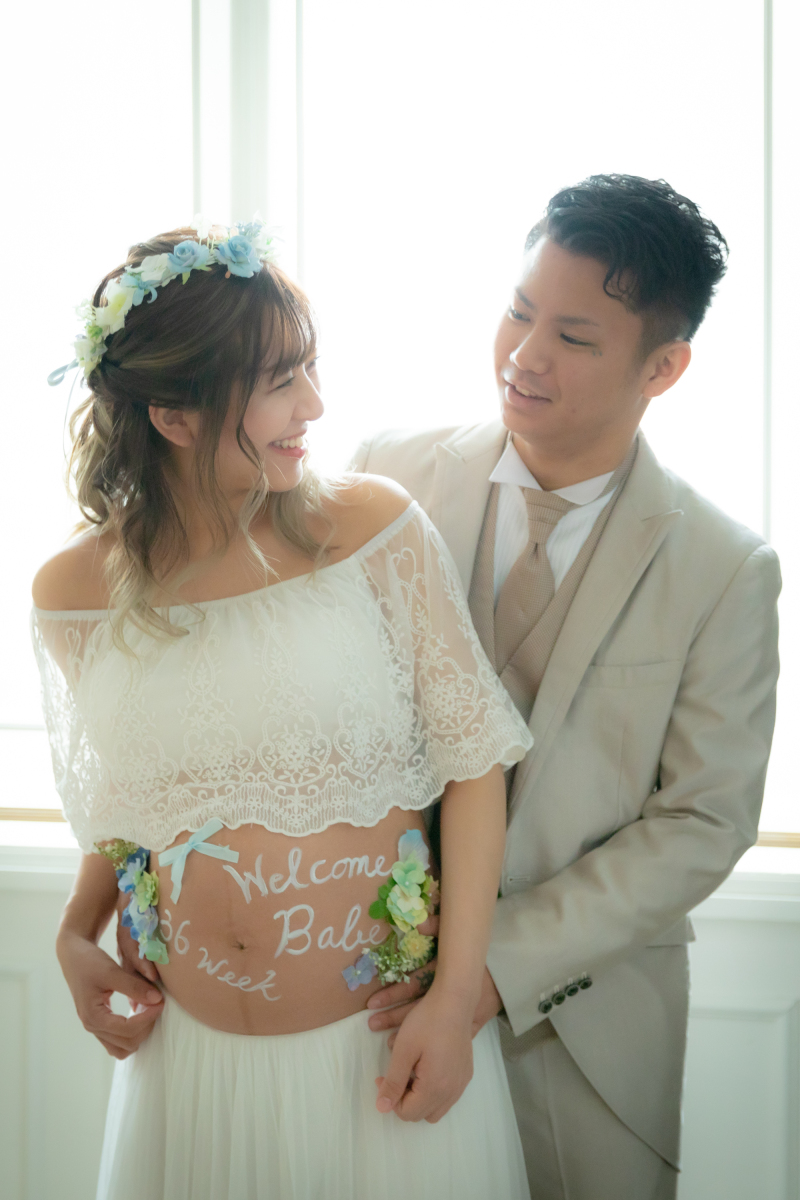 スタジオマタニティフォト