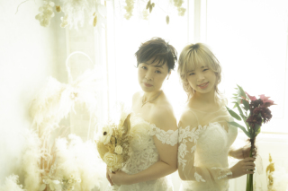 親子でガールズフォト♡