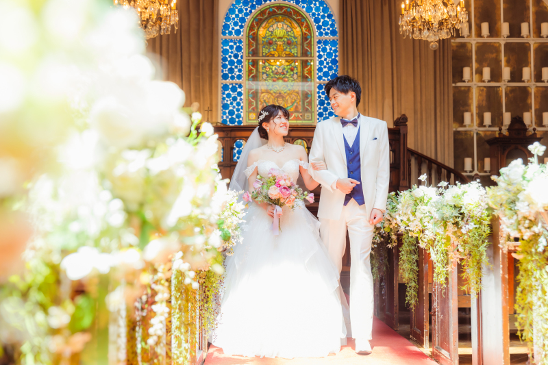 教会＆スタジオウェディングフォト♡