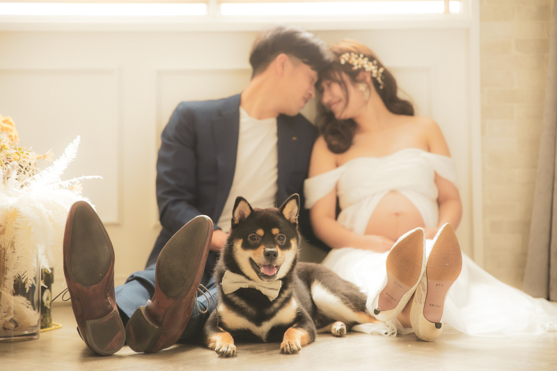 ♡ワンちゃんとマタニティフォト♡